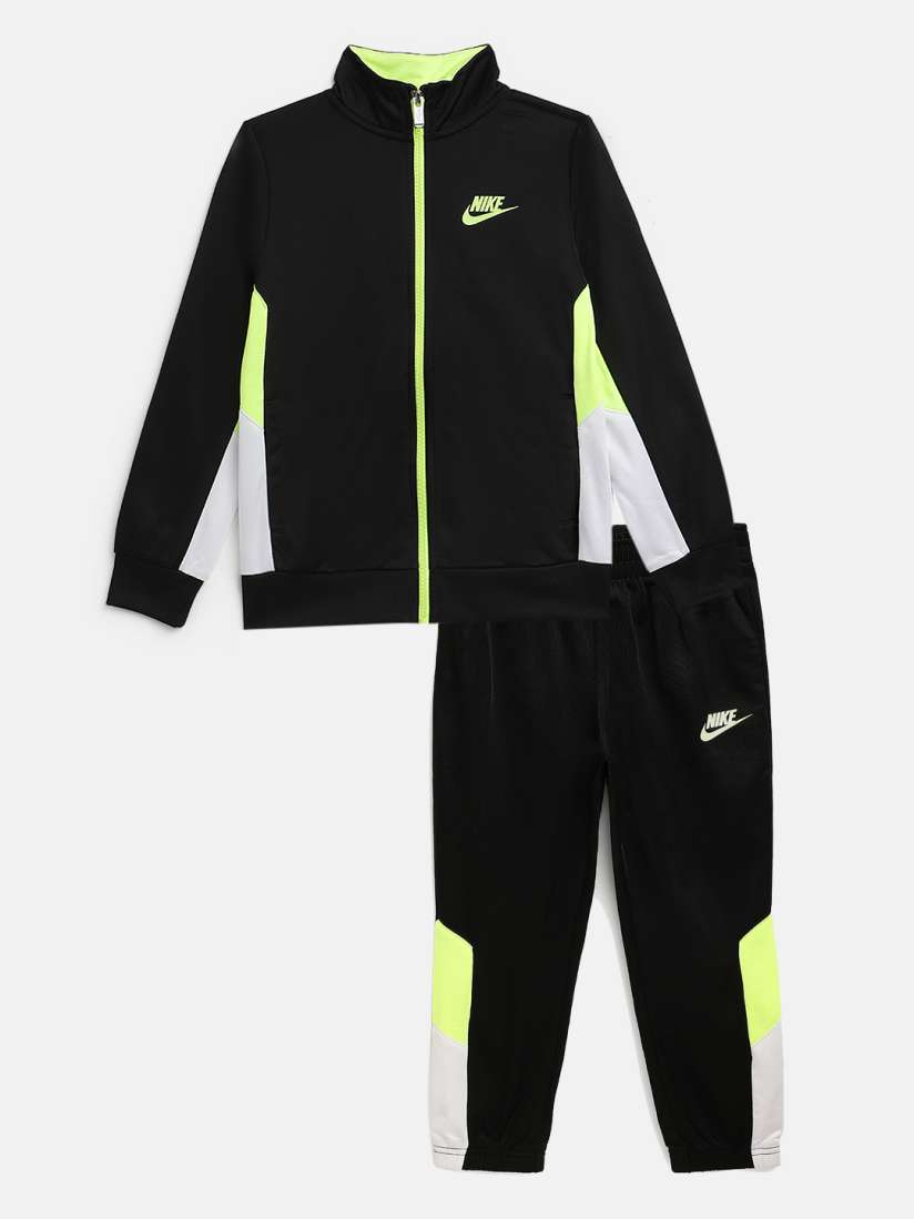 Buy Nike Boys Black Colourblocked NKB G4G Tricot Tracksuit Tracksuits for Boys 15807636 Myntra