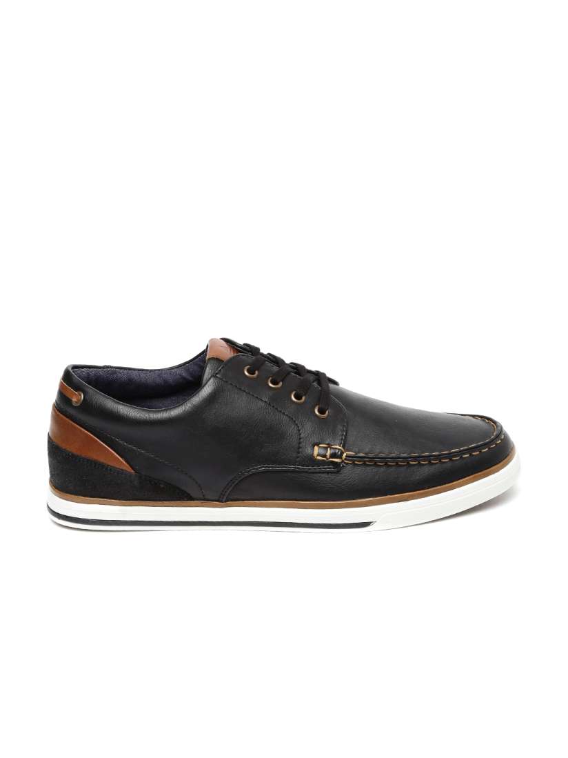 Buy ALDO Men Black Nawiel Leather Sneakers Casual Shoes for Men 1581680 Myntra