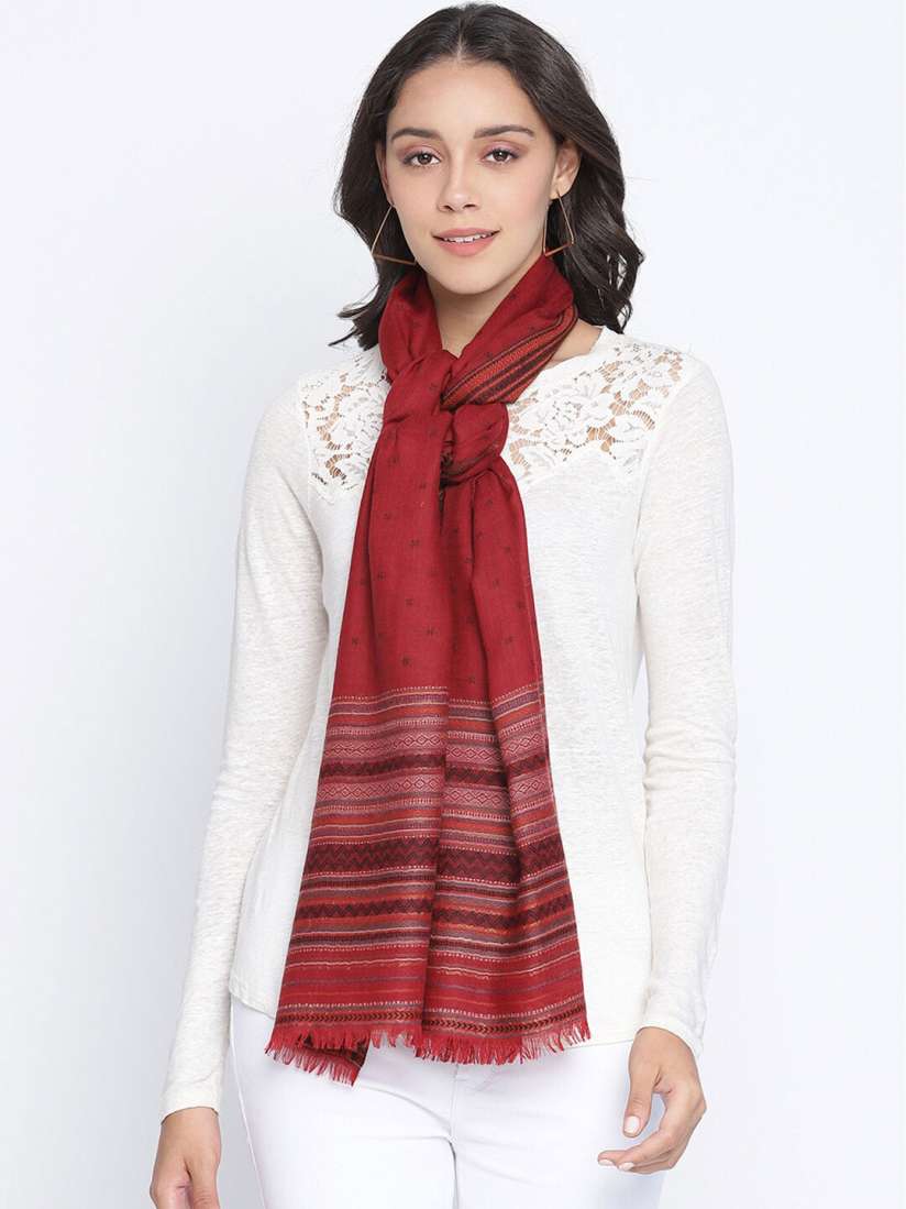 Woolen stole myntra cheap