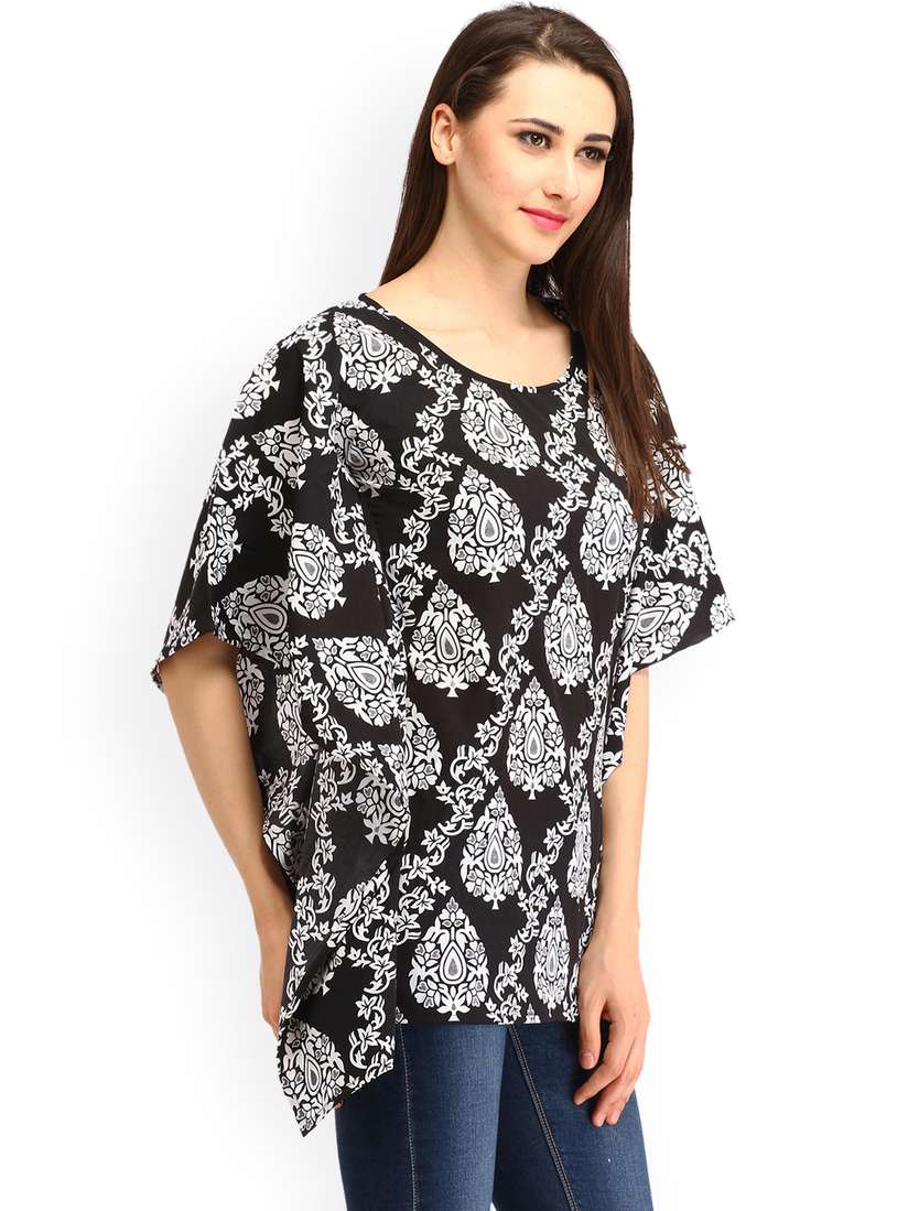 kaftan tops myntra