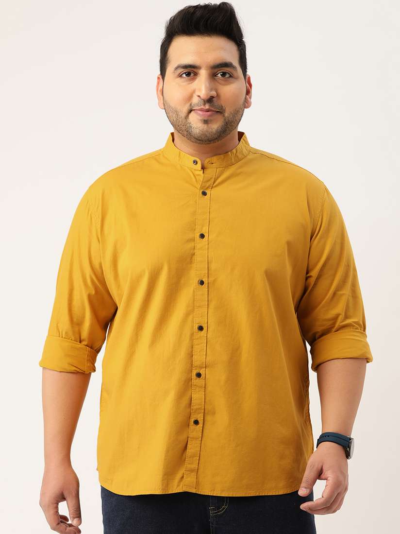 mustard yellow shirt plus size