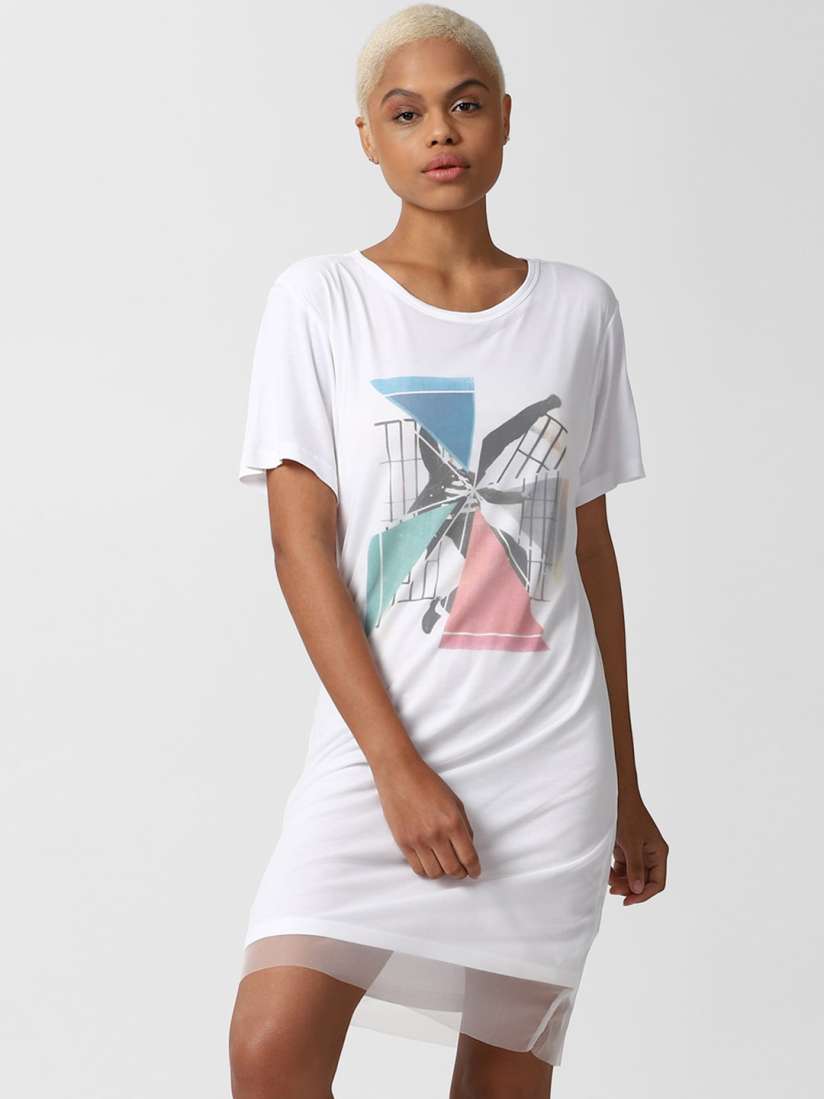 T shirt dress myntra store
