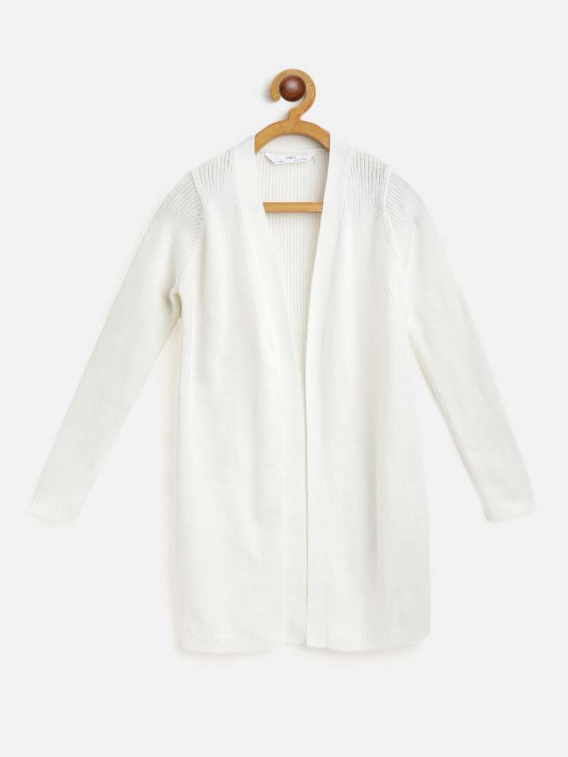 Ladies white cotton sweaters store