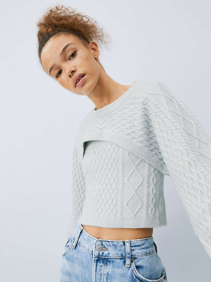 Cropped jumpers h&m 2025