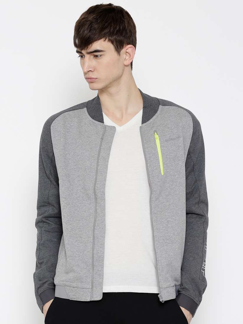 Buy Adidas NEO Grey Melange EPP FT Sporty Jacket Jackets for Men Myntra