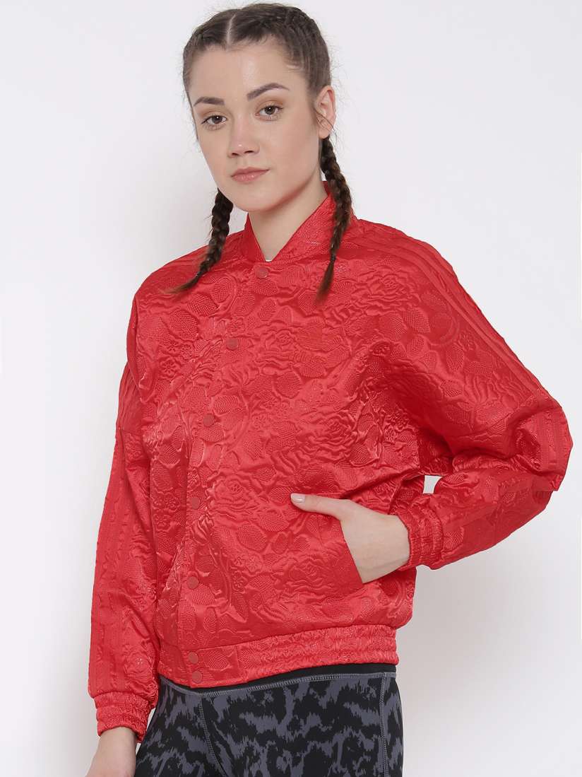Adidas embossed track jacket cheap