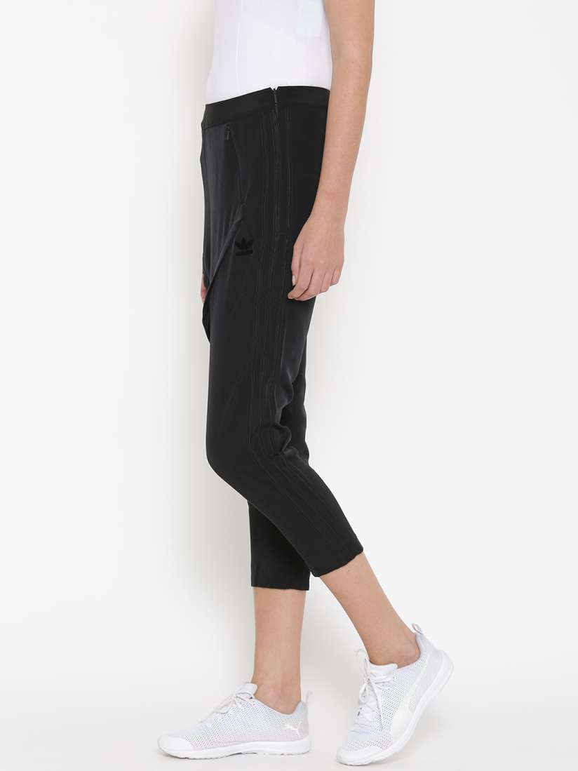 Buy ADIDAS Black Low Crotch OH Cropped Track Pants Track Pants for Women 1585582 Myntra