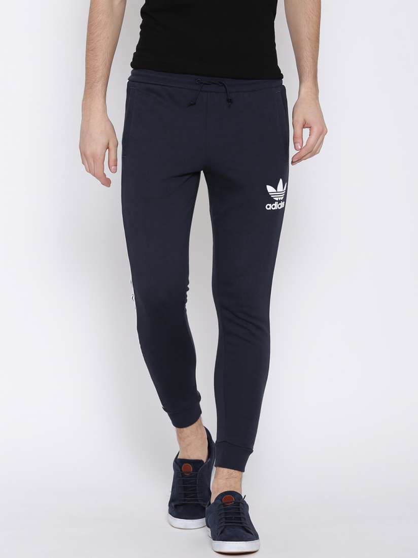 Buy ADIDAS Originals Navy CLFN FT Track Pants Track Pants for Men 1585613 Myntra