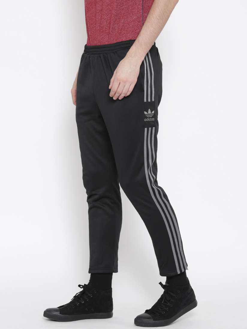 Buy ADIDAS Originals Black ID96 Track Pants Track Pants for Men 1585628 Myntra