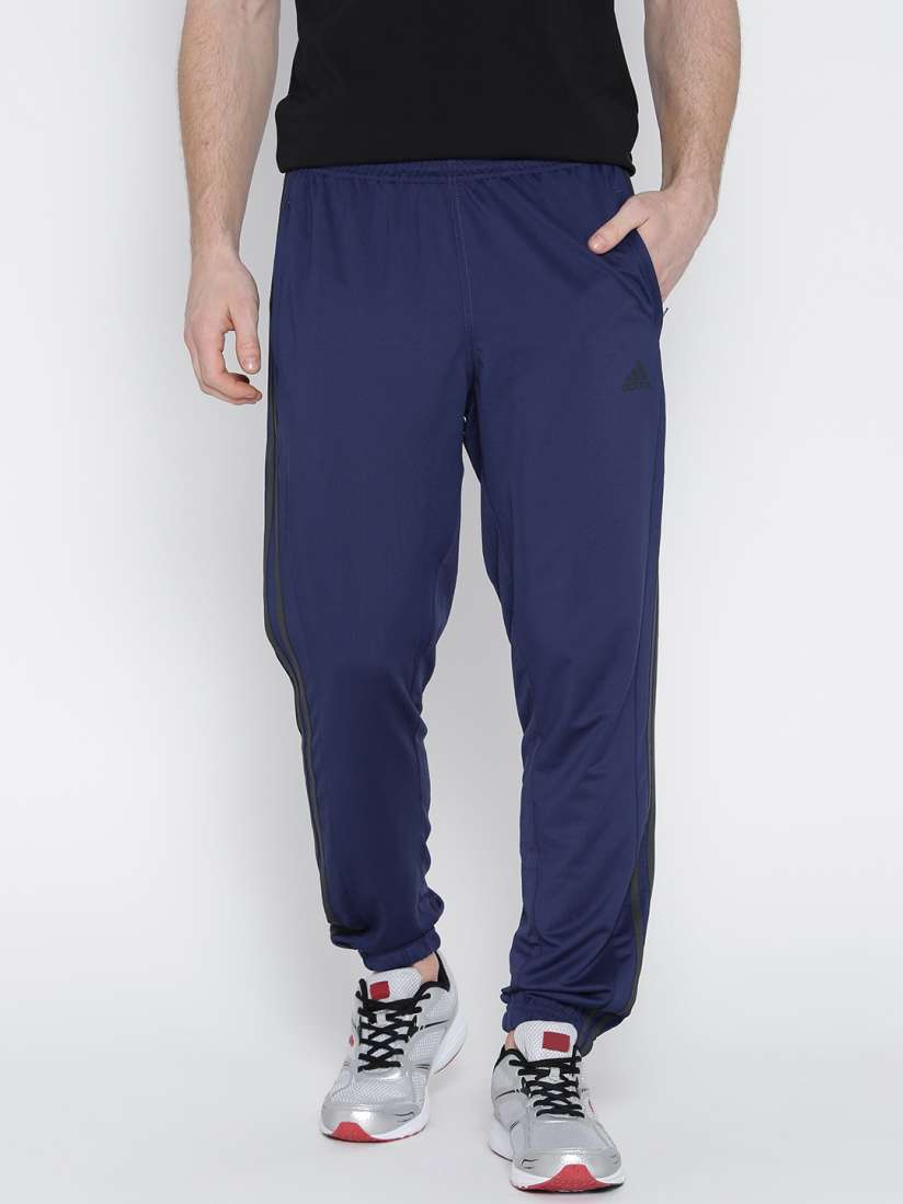 Buy ADIDAS Blue Cool 365 KN Tapered Fit Training Track Pants Track Pants for Men 1585663 Myntra