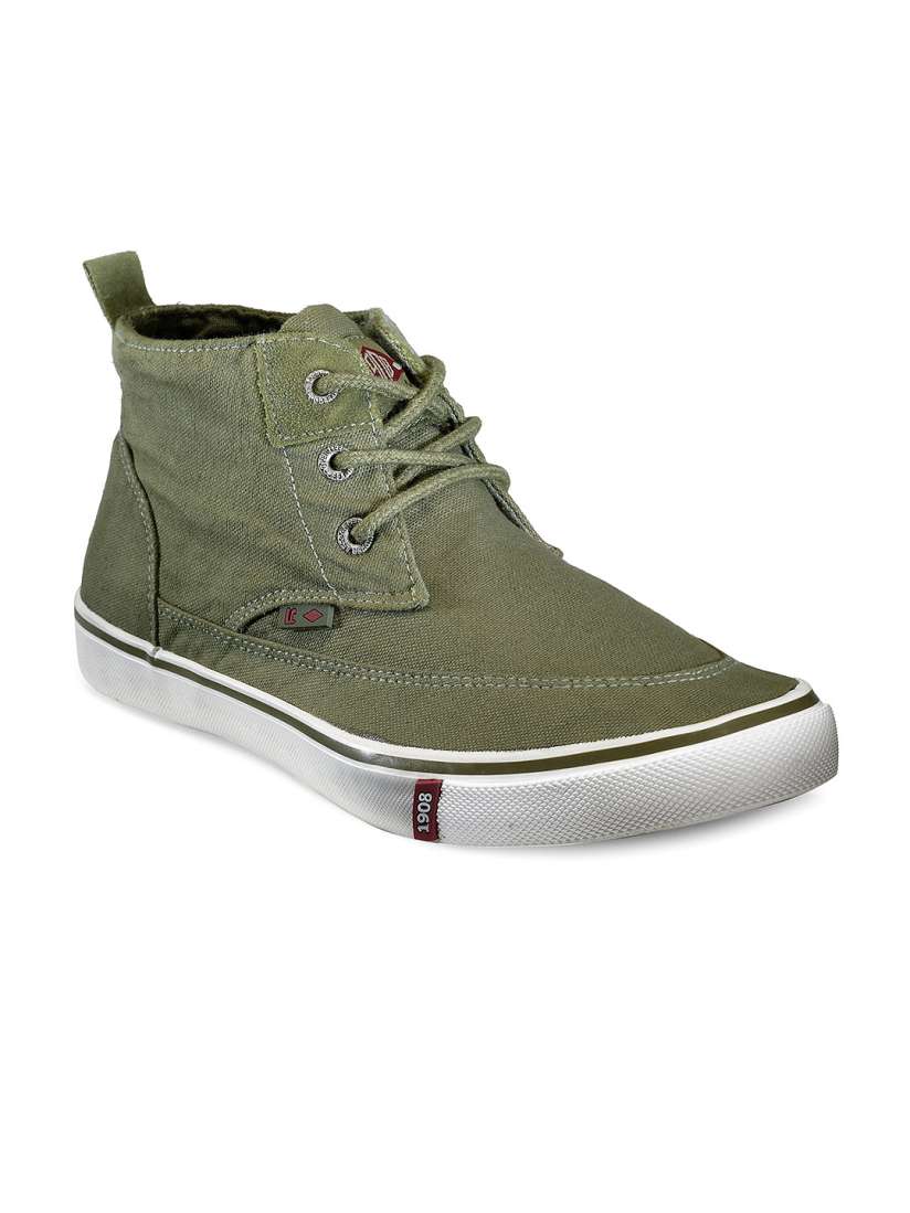 Lee green casual shoes clearance