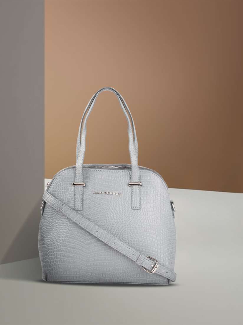 Grey snakeskin handbag clearance