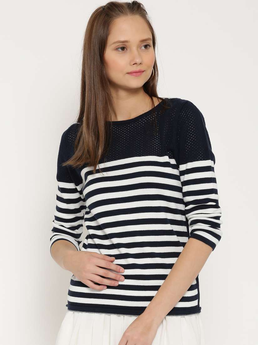 Forever 21 striped sweater best sale