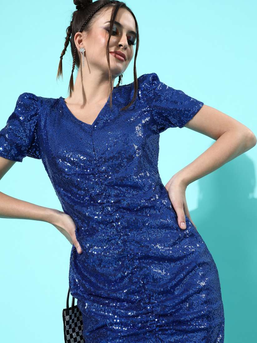 Sequin dress myntra online