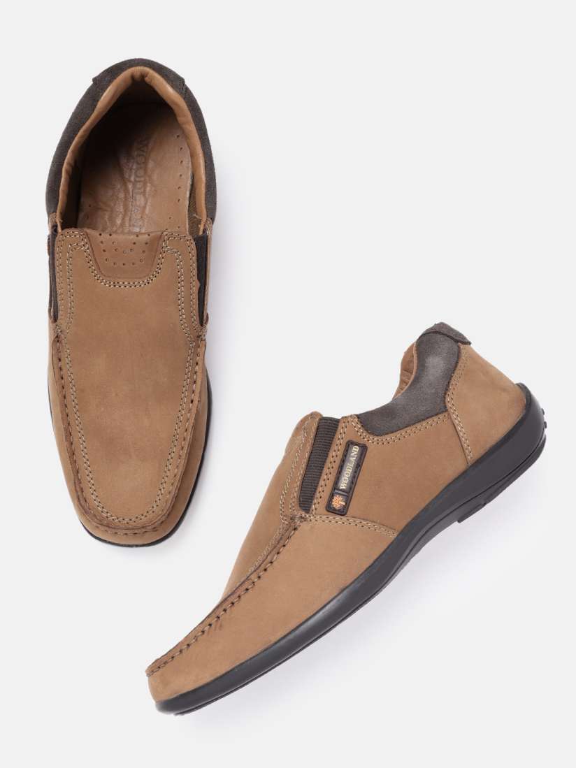 Woodland men's camel leather sneakers new arrivals