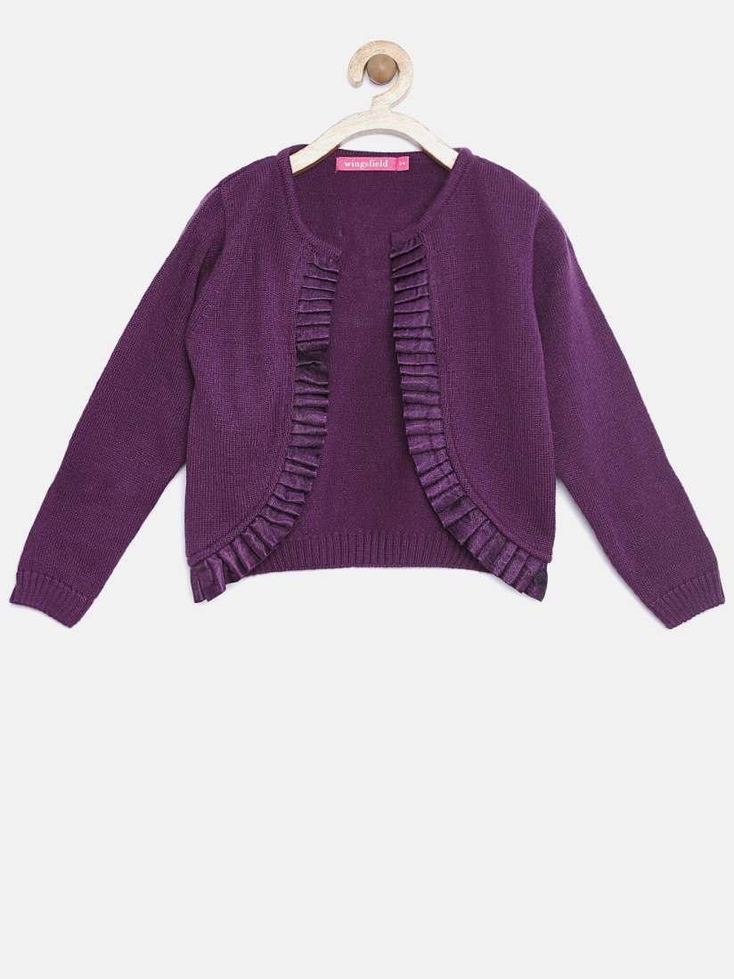 Eggplant shrug clearance