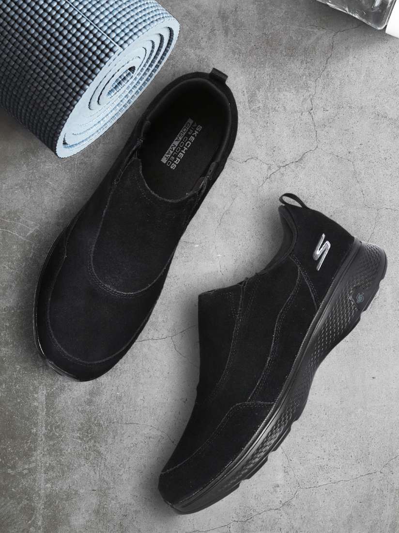 Buy Skechers Men Black GO WALK 4 EXHIBIT Walking Shoes Sports Shoes for Men 15893886 Myntra