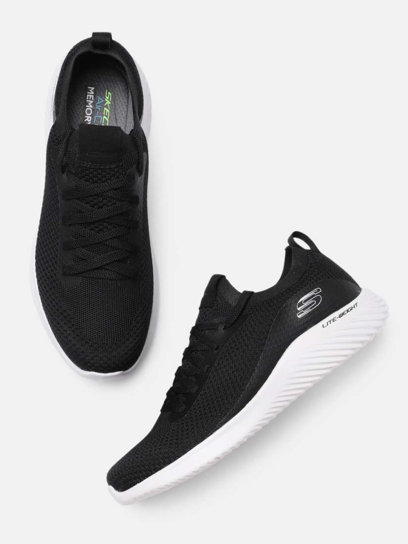 Buy Skechers Men Woven Design Bounder Mirkle Sneakers Casual Shoes for Men 15893978 Myntra