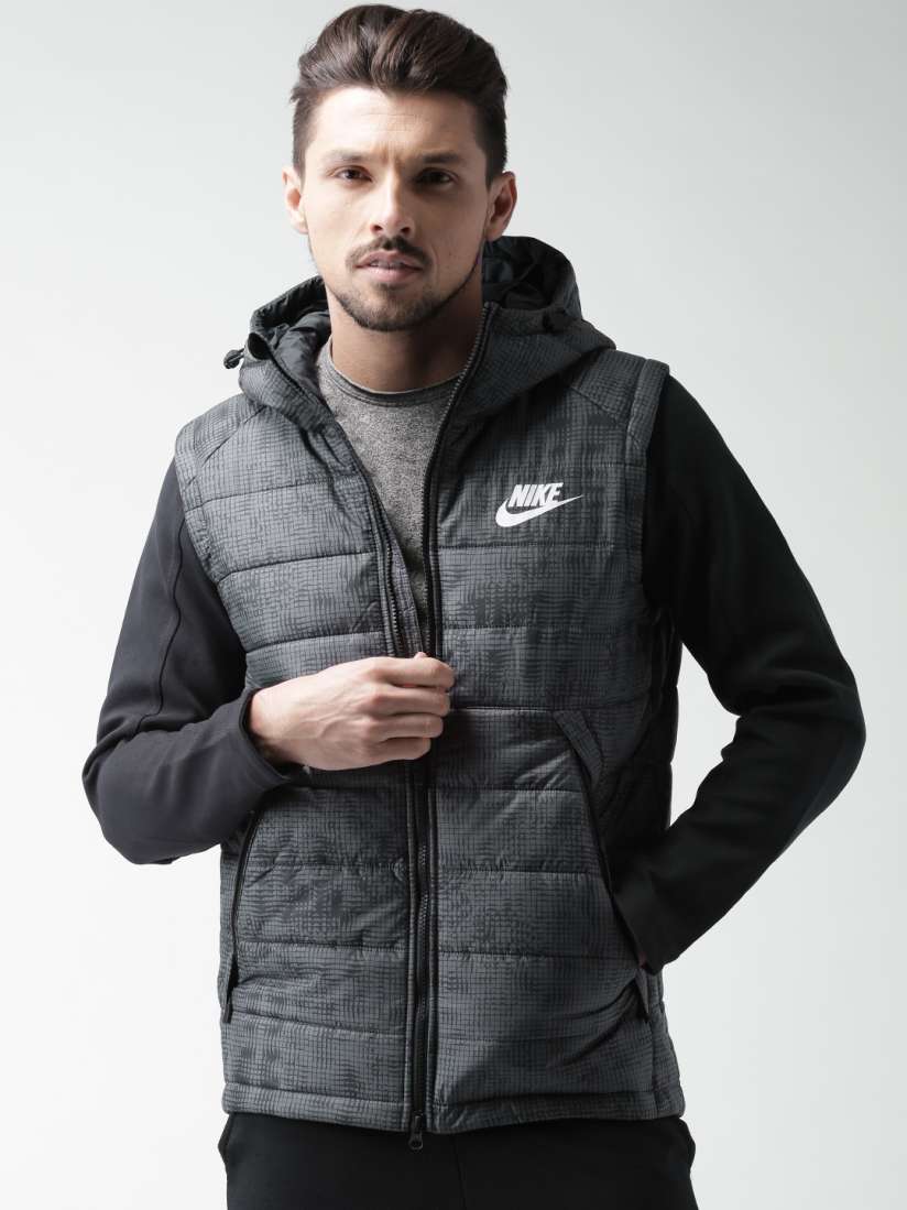 Men's nike av15 quilted jacket on sale