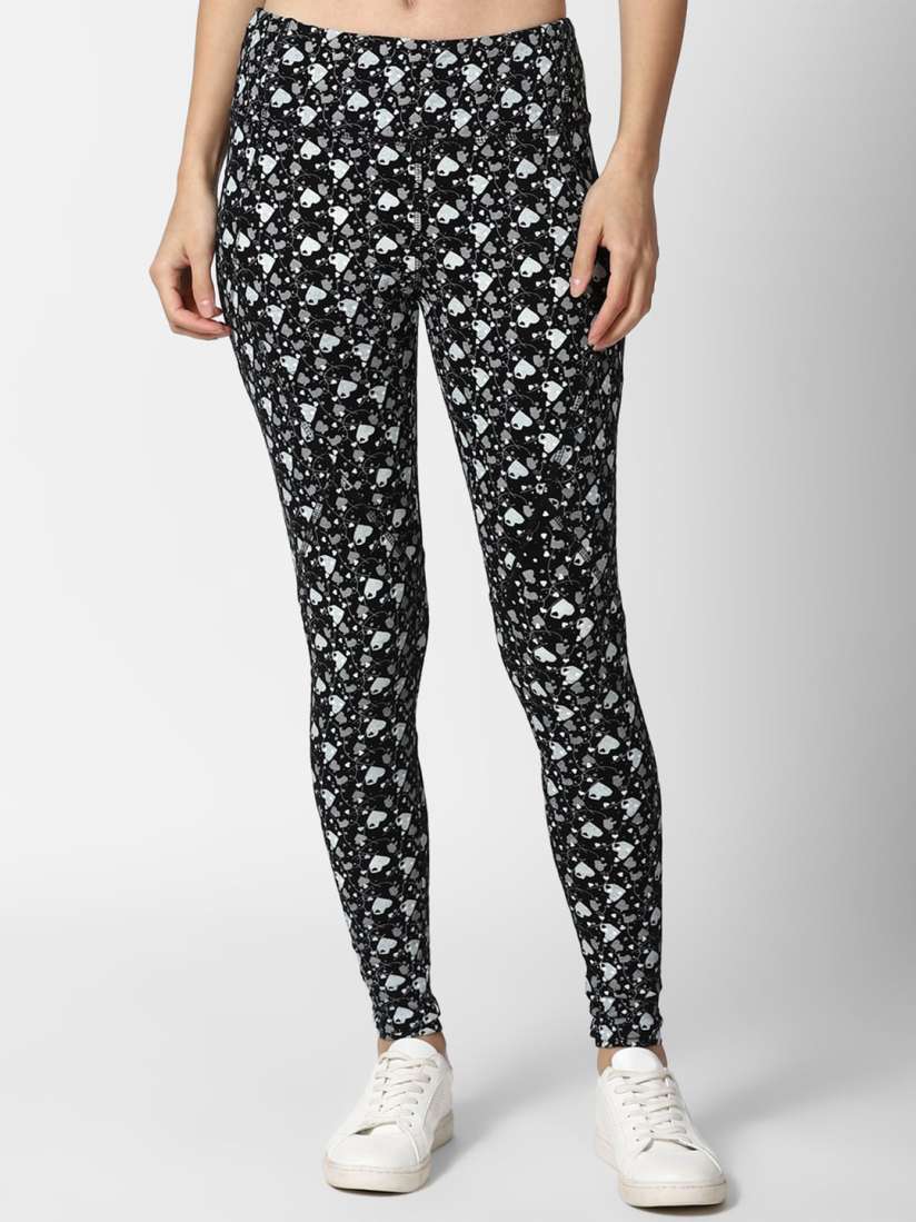 Buy FOREVER 21 Woman Printed Leggings Leggings for Women 15913946 Myntra