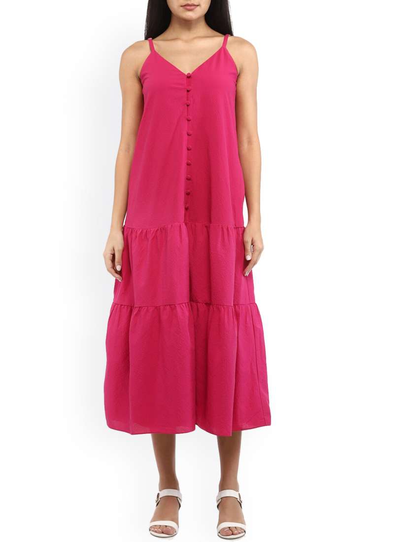 Ted baker pink maxi dress online