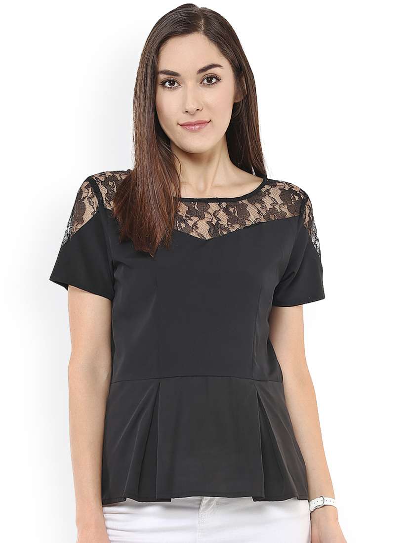 Party wear tops on myntra hot sale
