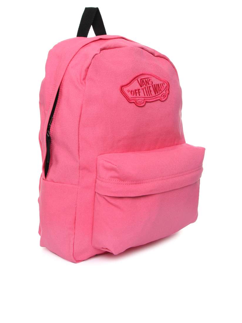Vans hot pink backpack top