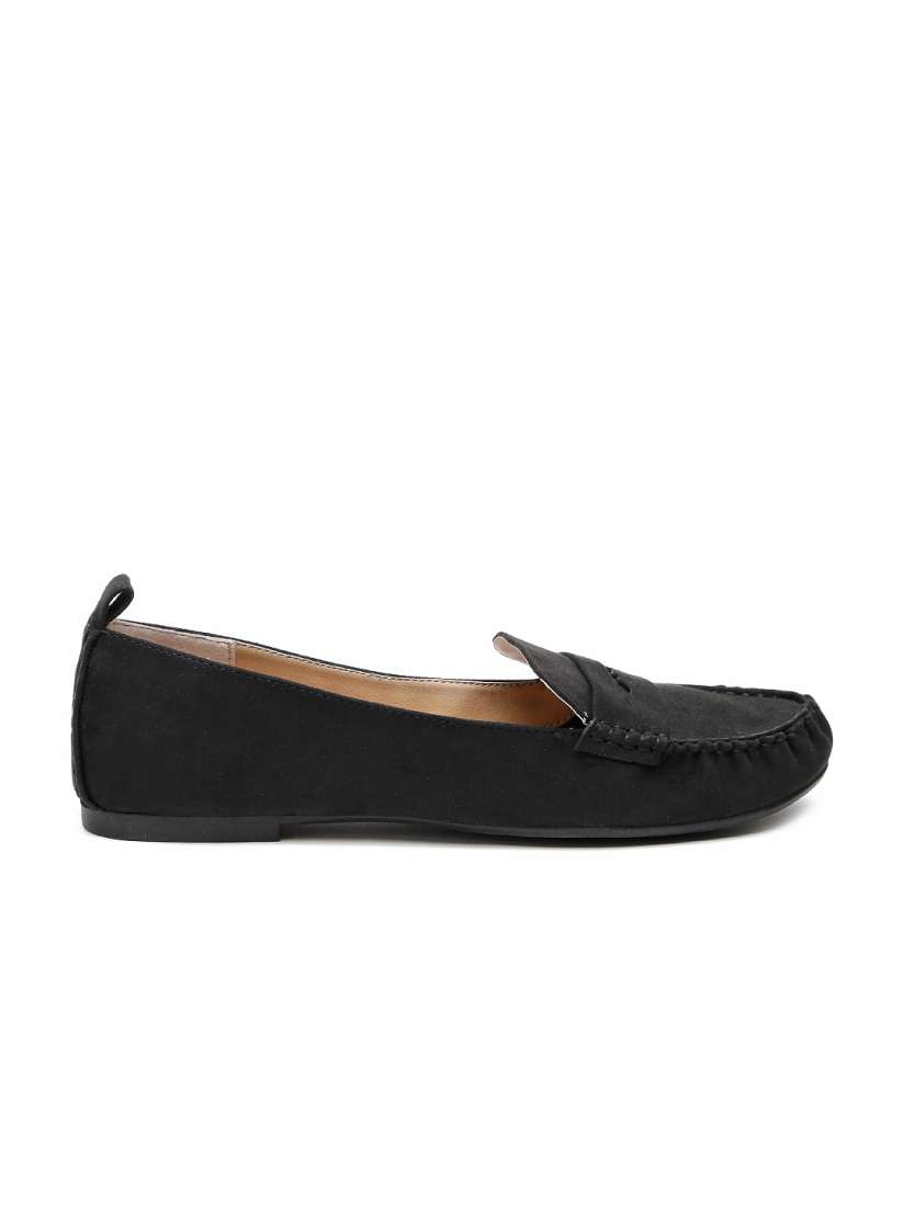 Buy Steve Madden Women Black Solid Pointed toe Loafers Casual Shoes for Women 1595258 Myntra