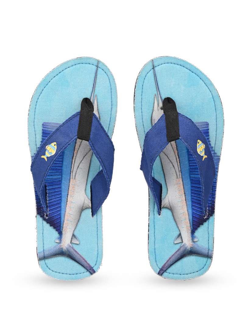 Buy Beachcomber Blue Water Men Blue Printed Thong Flip Flops Flip Flops for Men 15958882 Myntra