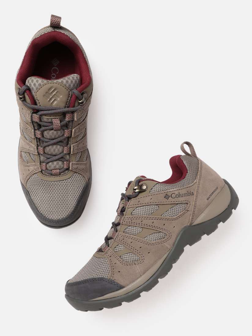 Buy Columbia Women Tan Brown REDMOND V2 WP Trekking Non Marking Shoes Sports Shoes for Women 15968550 Myntra