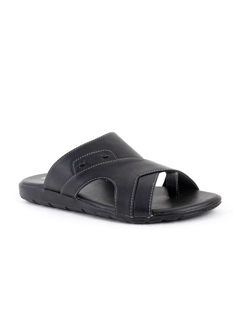 Buy Khadims Men Black Comfort Sandals Sandals for Men 15970840 Myntra