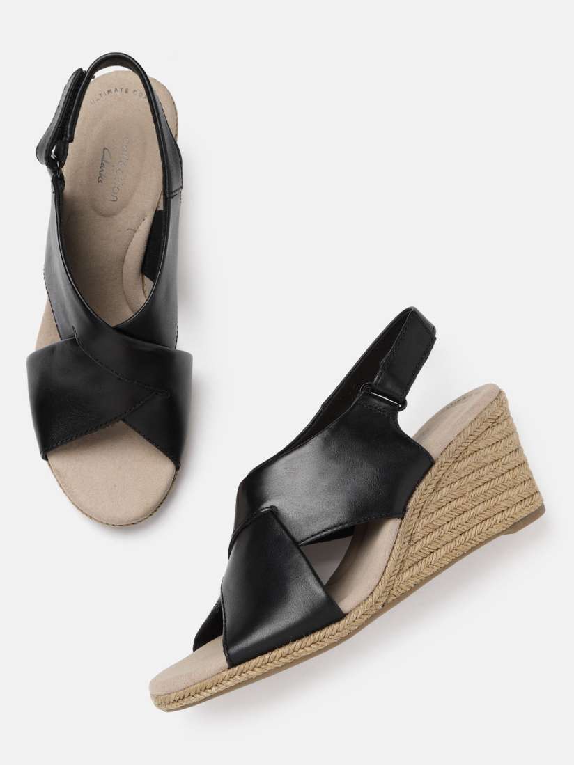 Clarks espadrille wedges deals