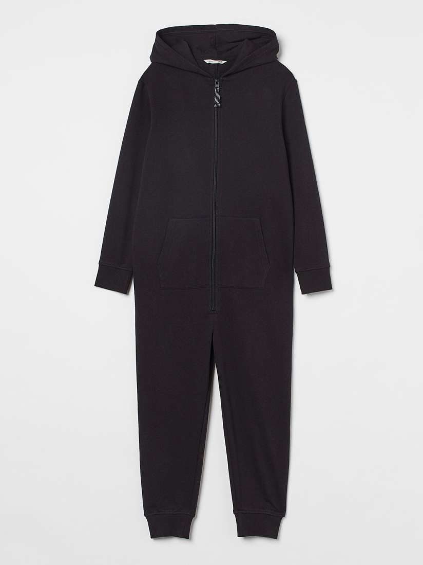 Buy H M Boys Black Hooded Jumpsuit Jumpsuit for Boys 15992986 Myntra
