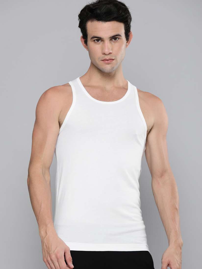Buy Levis Men White Solid Innerwear Vests 012 VEST Innerwear Vests for Men 16006452 Myntra