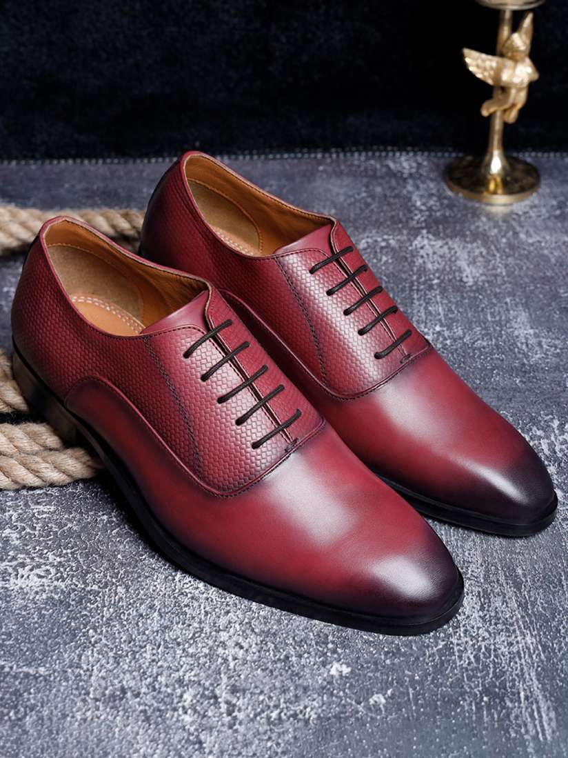 Buy LOUIS STITCH Men Premium Leather Dual Tone Patina Derby Shoes Formal Shoes for Men 16013850 Myntra