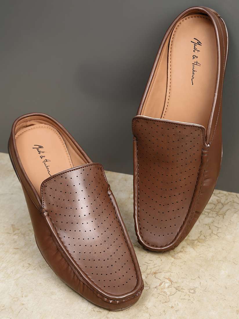 Perforated loafers mens shop