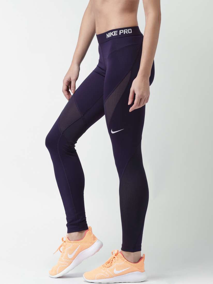 Buy Nike Purple As W Nk Np Hyperwarm Training Tights Tights for Women 1601761 Myntra