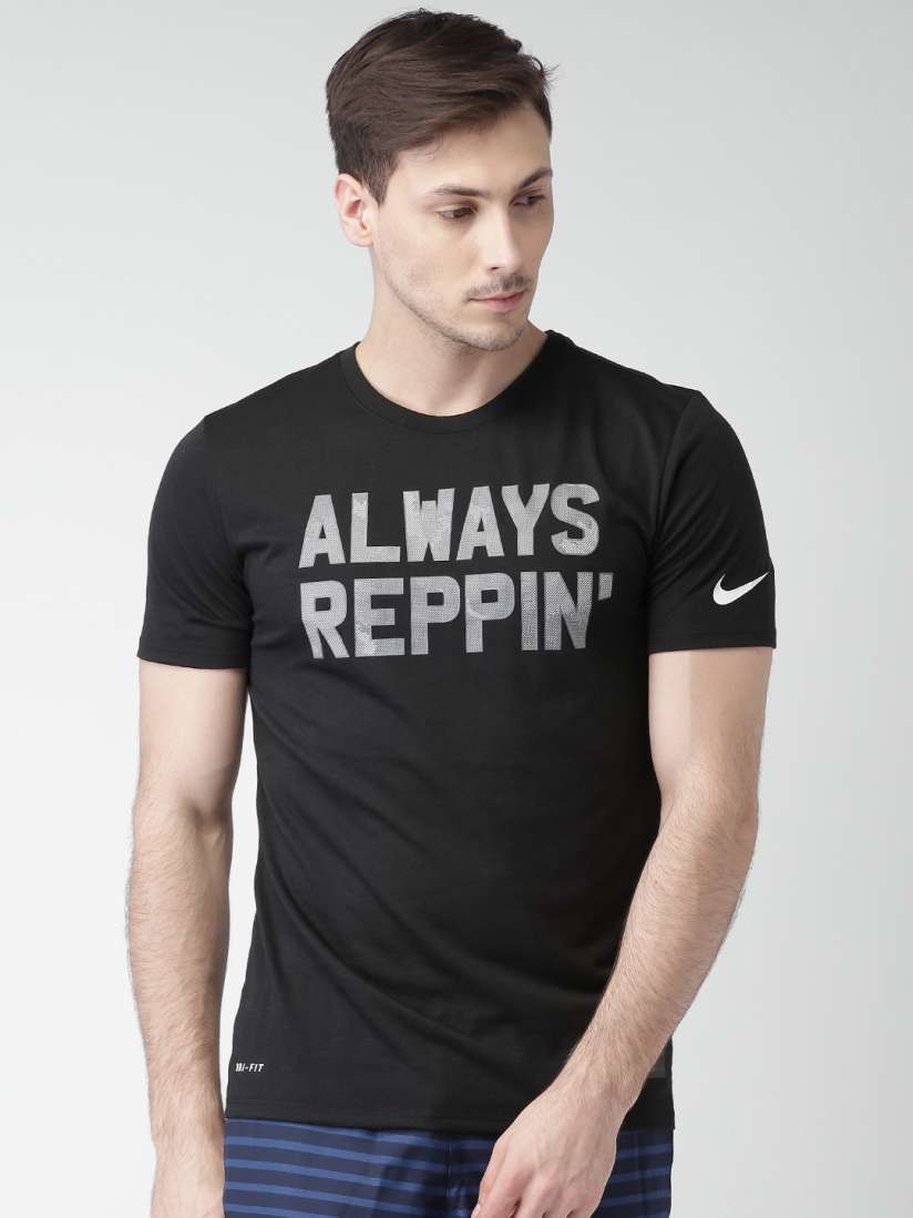 Buy Nike Men Black AS DB Always Reppin Printed T Shirt Tshirts for Men 1601803 Myntra