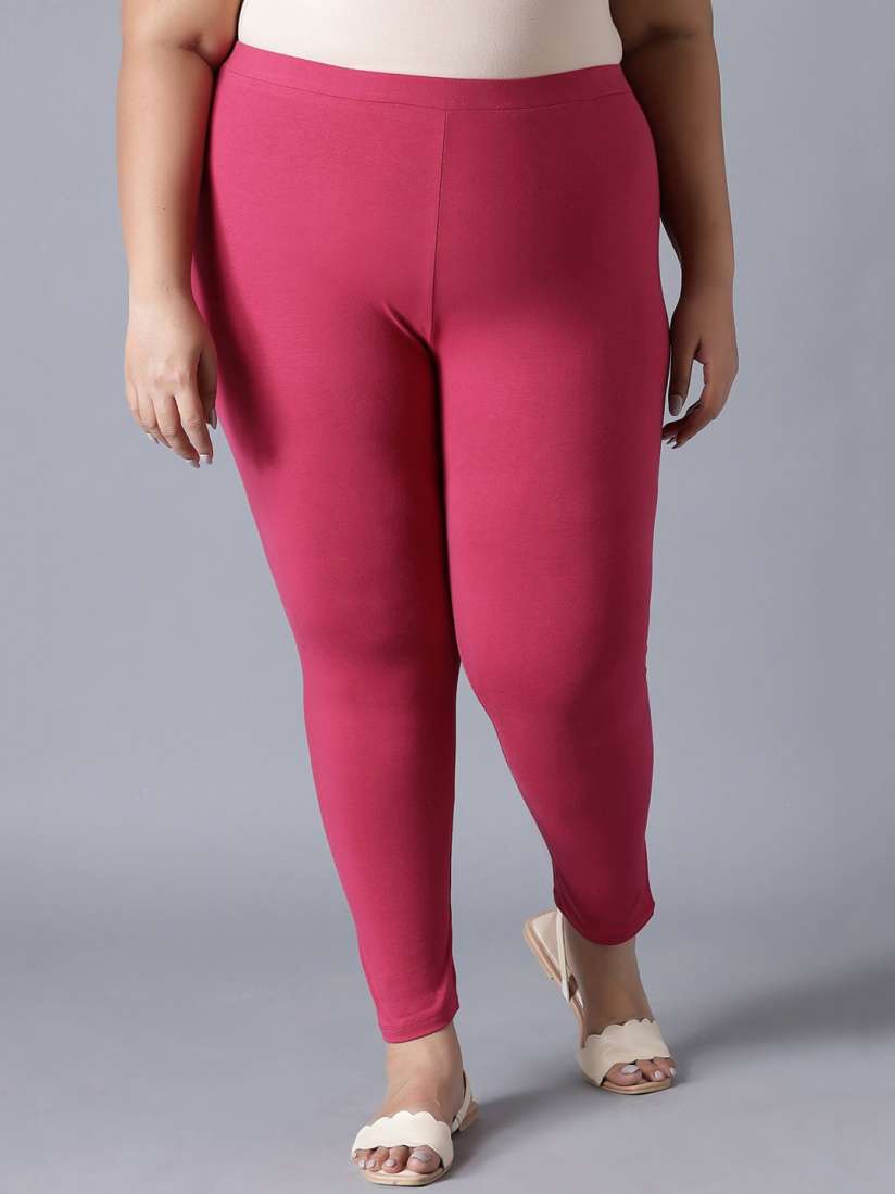 Pink cotton tights cheap