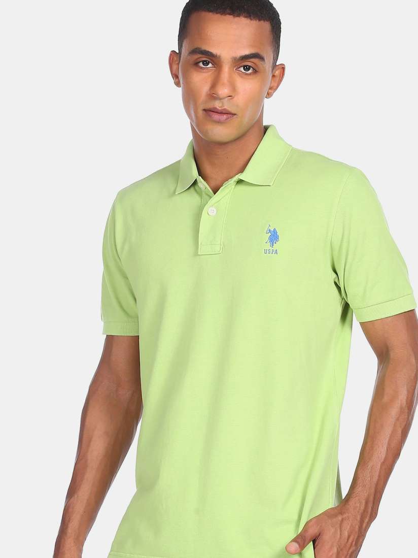 Uspa green t shirt new arrivals
