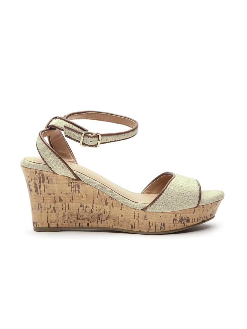 Buy Call It Spring Women Beige Wedges Heels for Women 1602725 Myntra