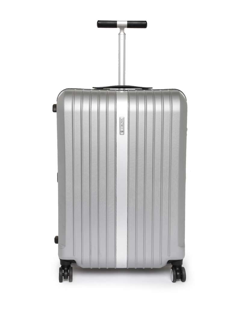 Grey Carlton Trolley Luggage CARLTON VAULT STR LARGE DARK GREY