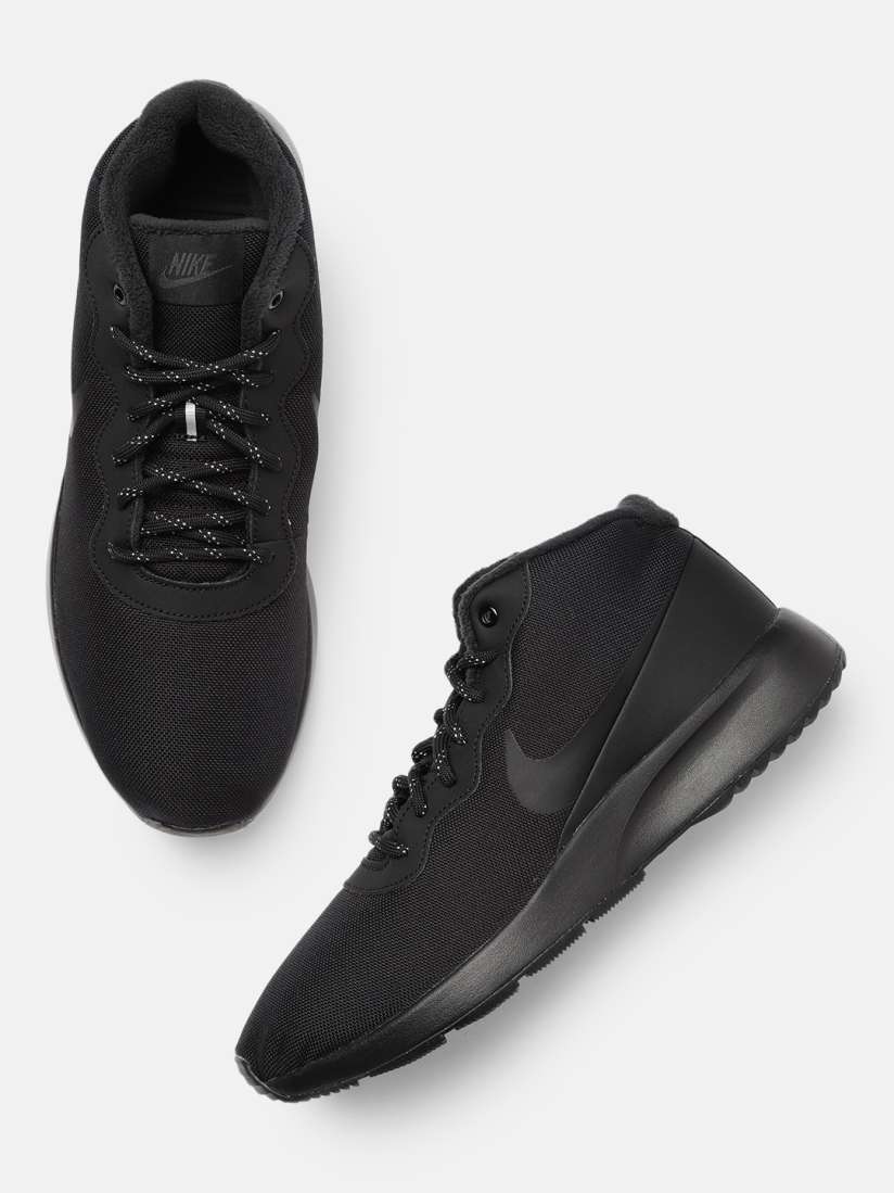 Buy Nike Men Black Solid Tanjun Chukka Mid Top Sneakers Casual Shoes for Men 16046098 Myntra