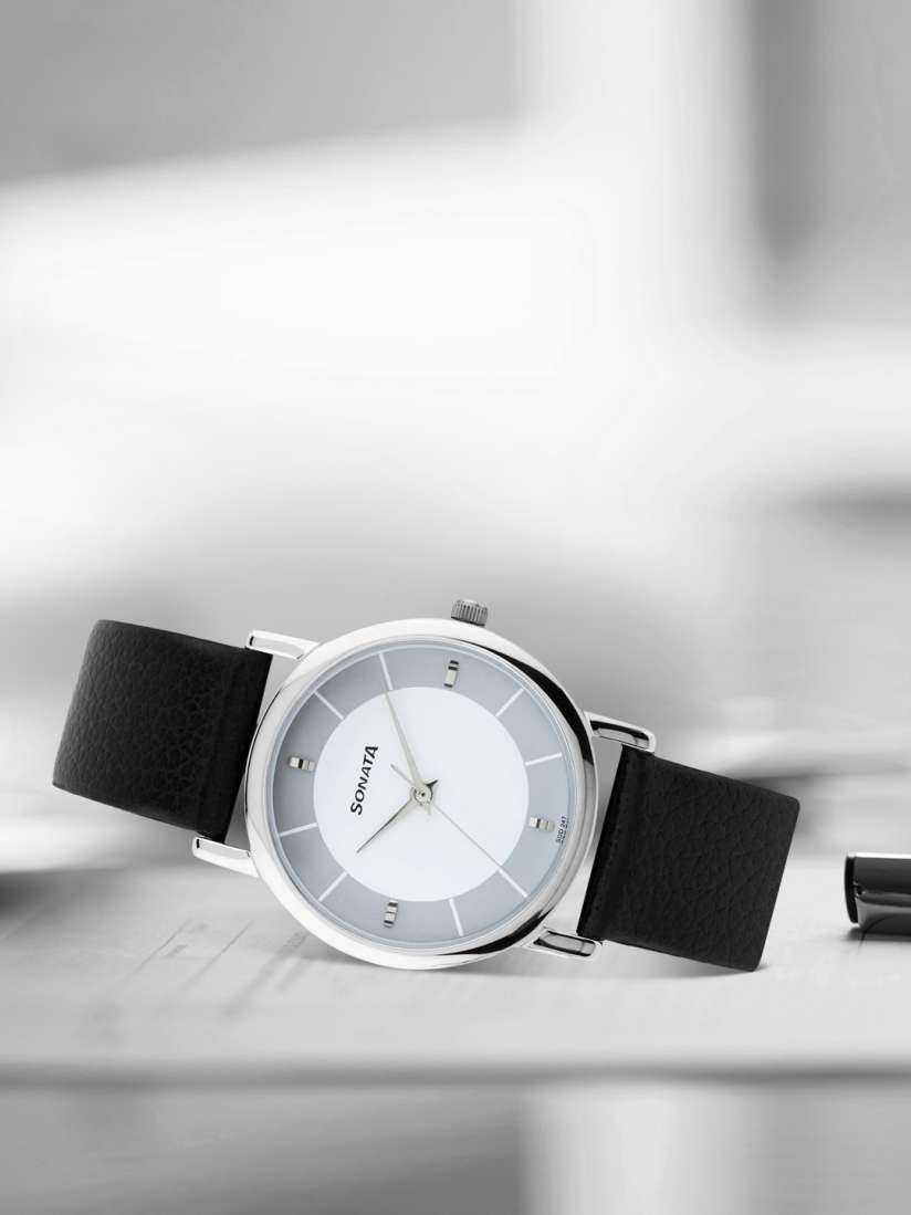 Buy Sonata Men White Grey Dial Watch 7987SL01 Watches for Men 160469 Myntra