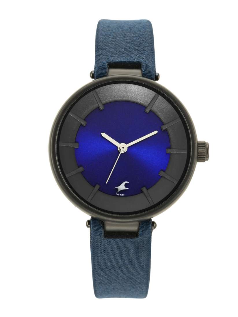 Buy Fastrack Women Blue Dial Blue Straps Analogue Watch 6252PF02 Watches for Women 16052452 Myntra