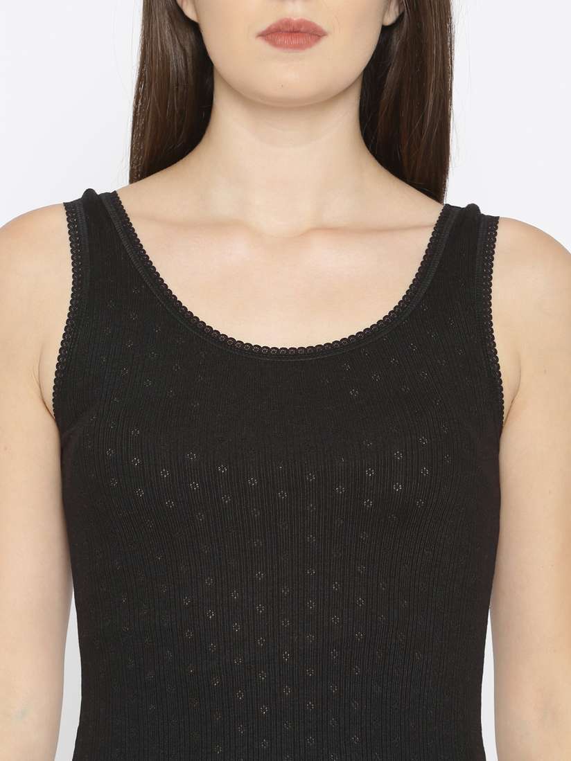 Buy Kanvin Black Thermal Top Thermal Tops for Women 1605543 Myntra