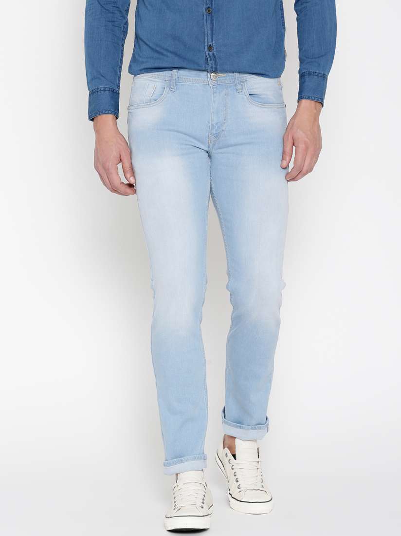 Buy Flying Machine Men Blue Slim Fit Jeans Jeans for Men 1605738 Myntra