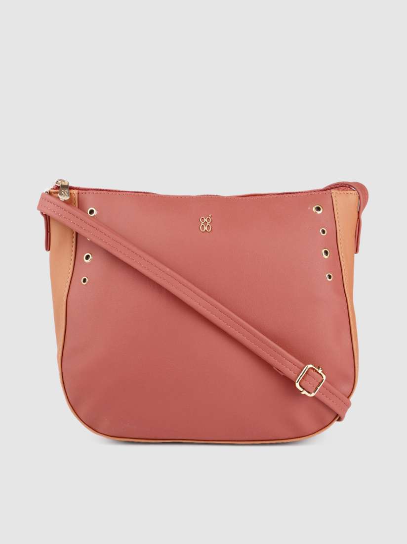Buy Baggit Pink Solid Sling Bag Handbags for Women 16058468 Myntra