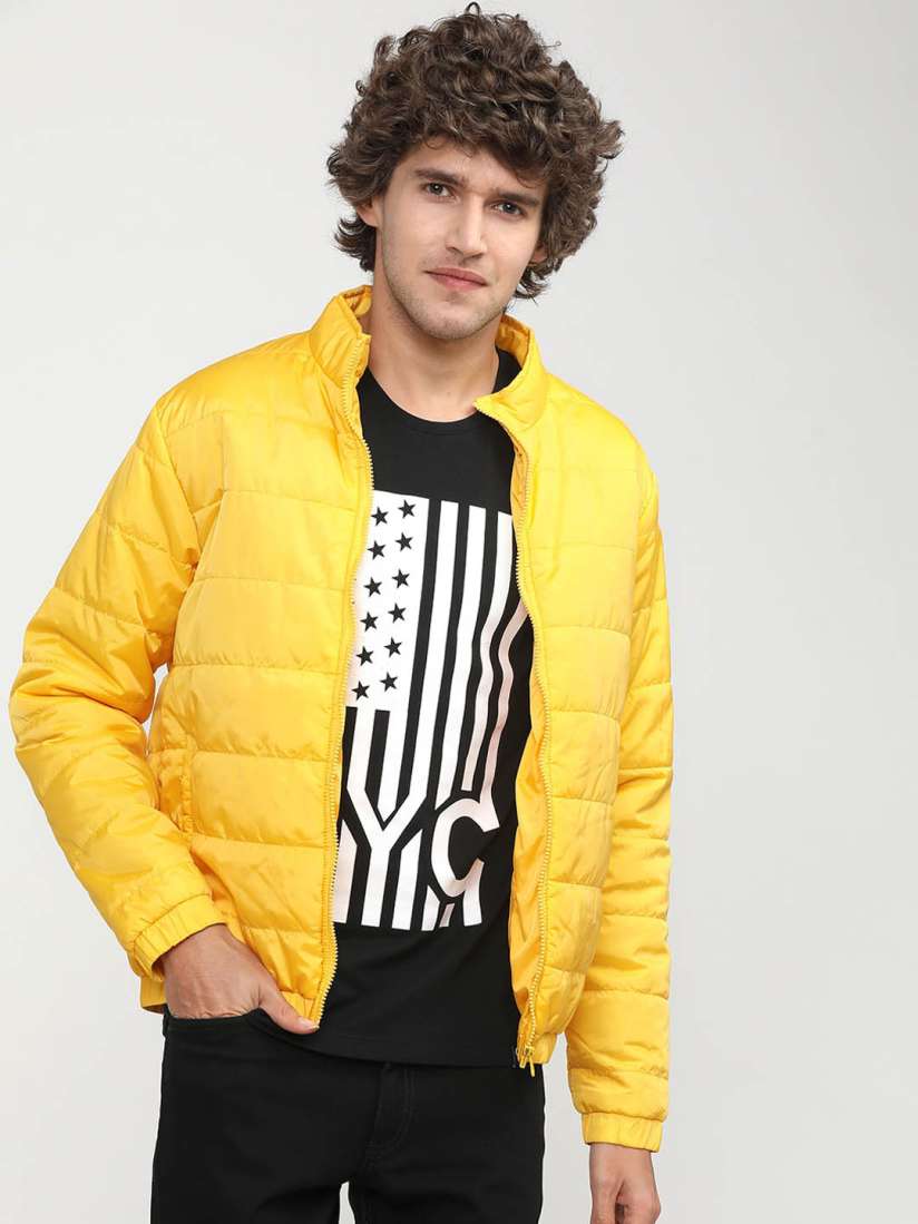 Mens yellow puffer coat outlet