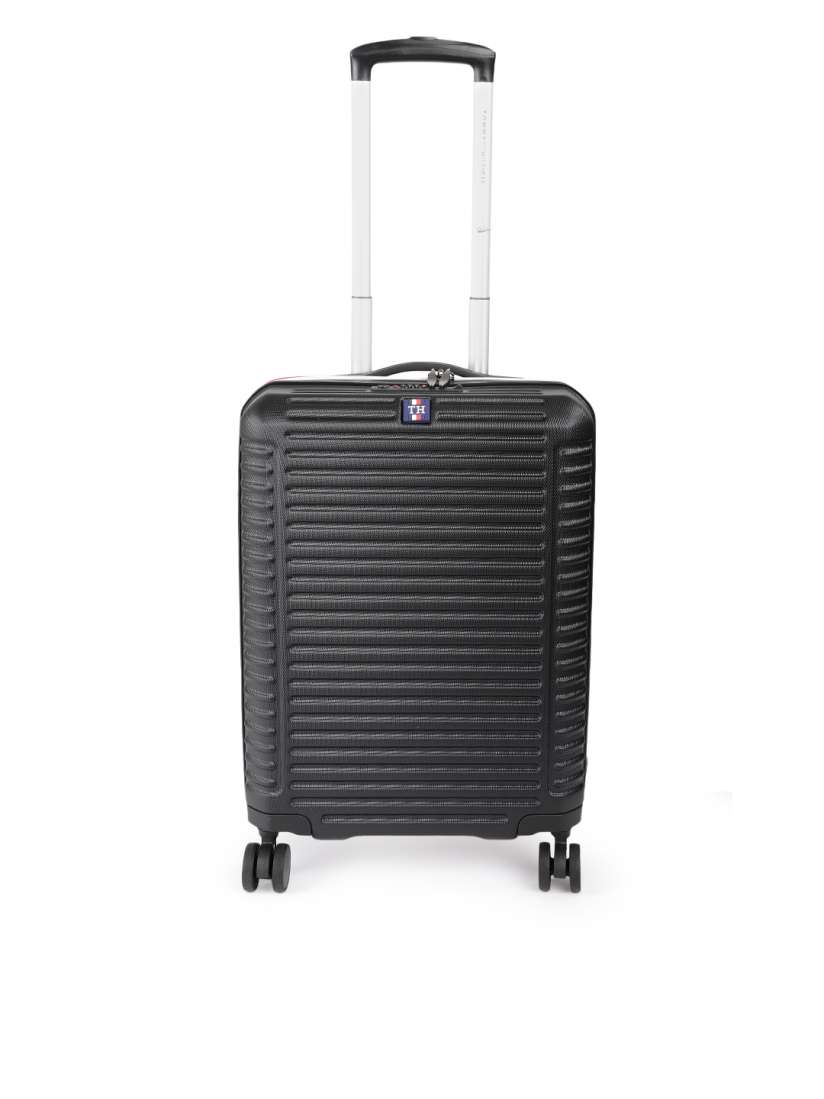 Buy Tommy Hilfiger Unisex Black Cabin Trolley Suitcase Trolley Bag for Unisex 16059814 Myntra